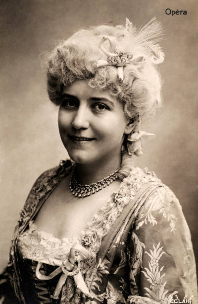 Lea Pirou - Soprano Singer 1910 Old Illustration Photo