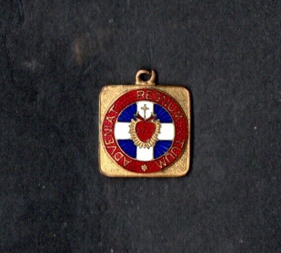 Medal detente antique del Sagrado Corazon de Jesus utenti medalla antigua
