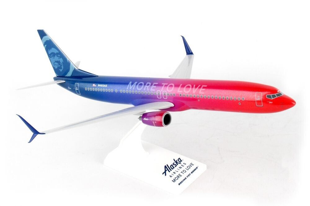 RARE SkyMarks Alaska Airlines 737-900ER More To Love 1/130
