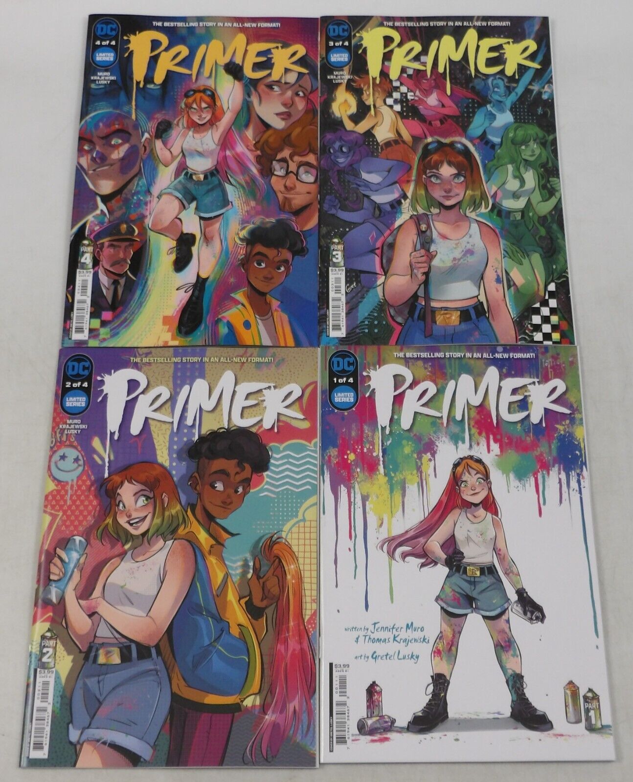 Primer #1-4 VF/NM complete series Jennifer Muro Gretel Lusky DC Comics All Ages