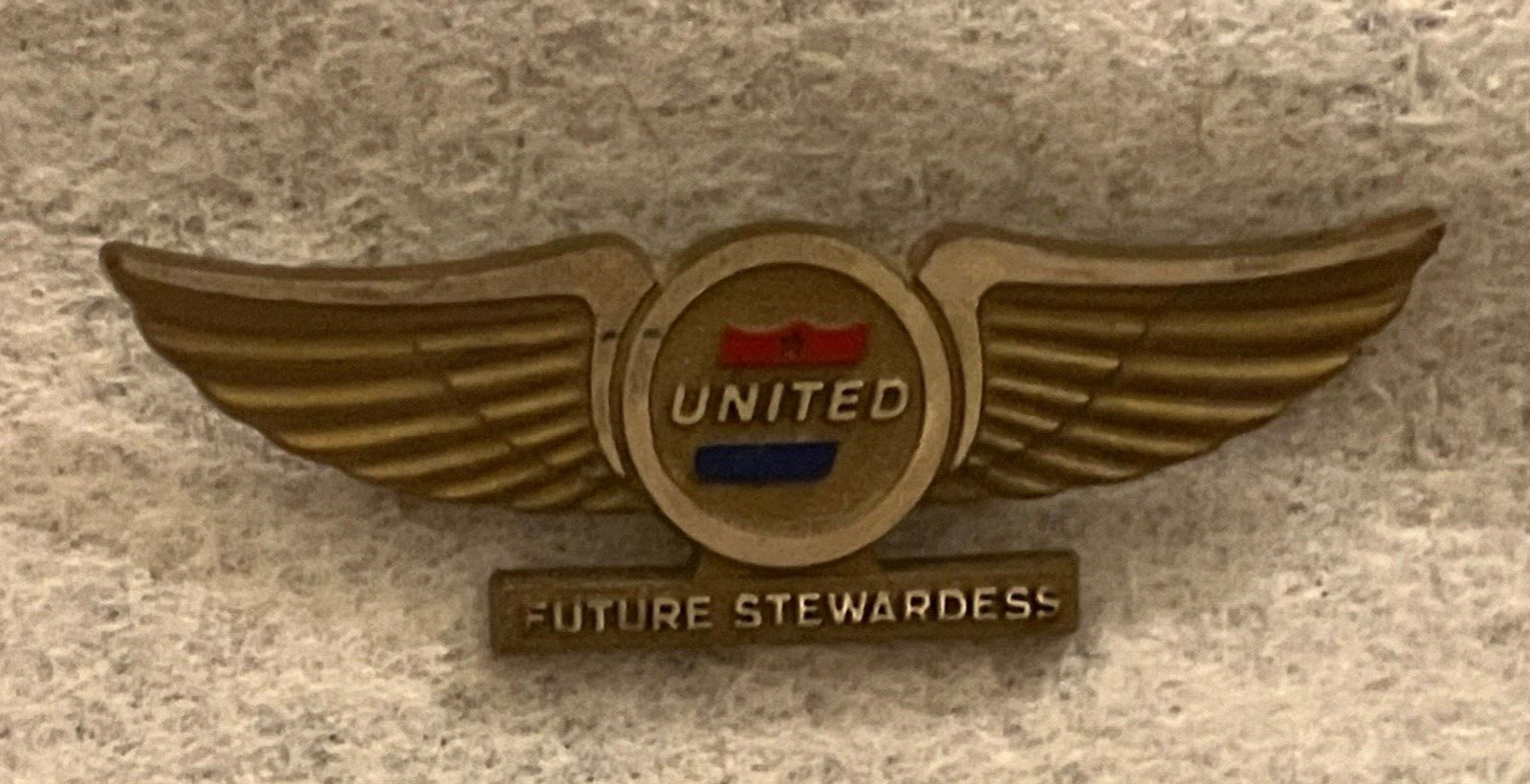 Vintage United Airlines Future Stewardess Airplane Aviation