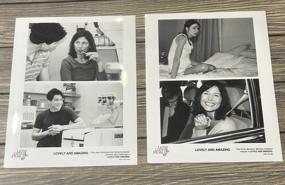 Vintage Lovely and Amazing Press Release Movie Photos Set of 2 Emily Mortimer