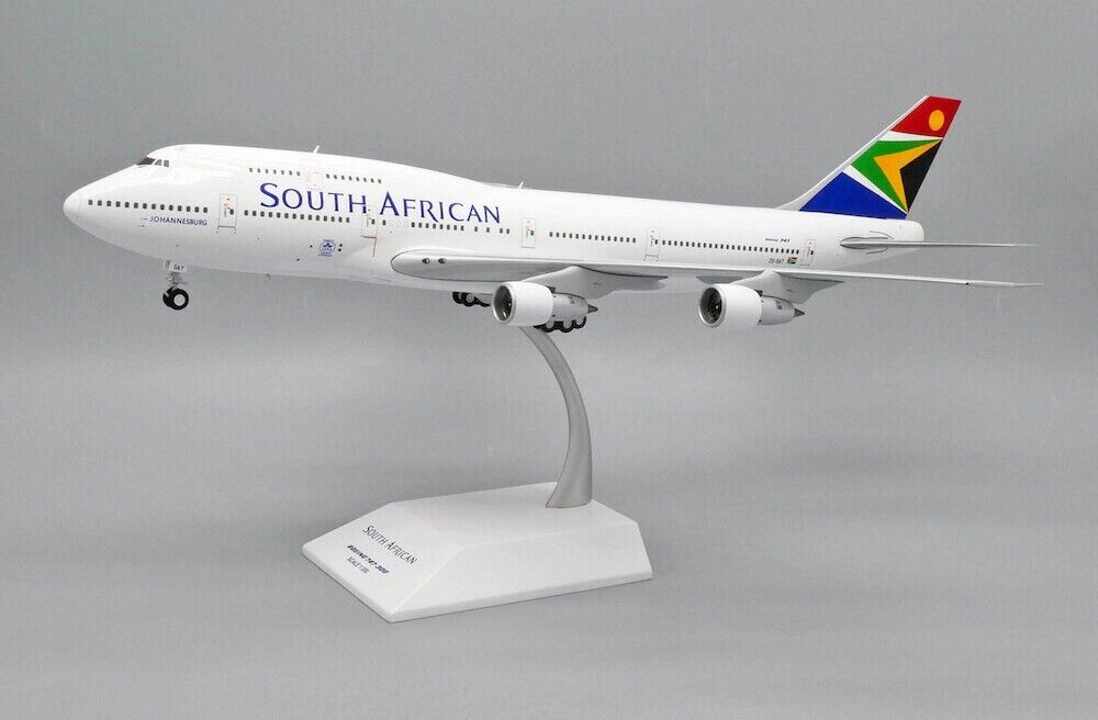 JC Wings XX20006 South African Airways Boeing 747-300 ZS-SAT Diecast 1/200 Model