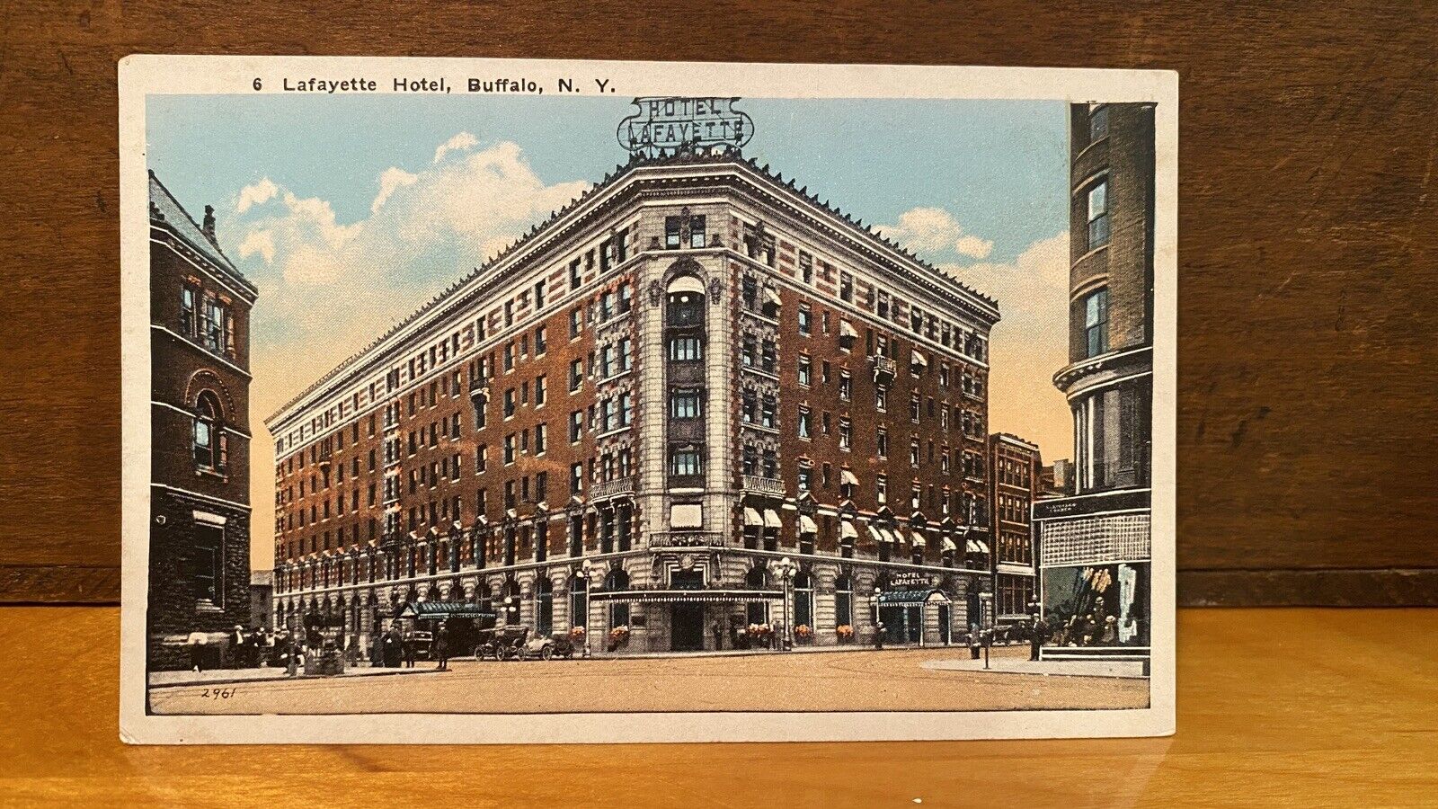 Lafayette Hotel Vintage Postcard 3.5