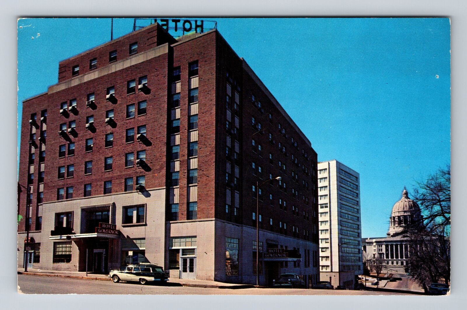 Memphis TN-Tennessee, Hotel Governor, Advertisement, Antique, Vintage Postcard