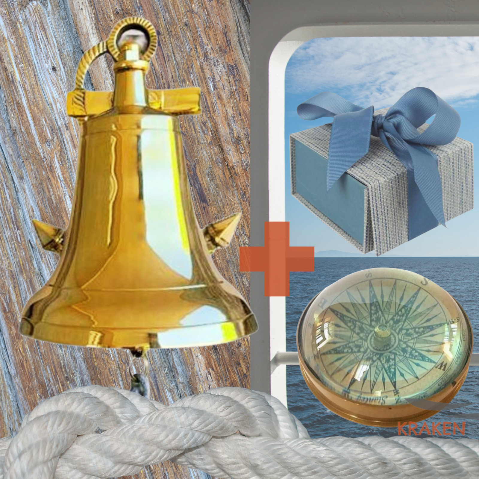 Bronze ship bell \