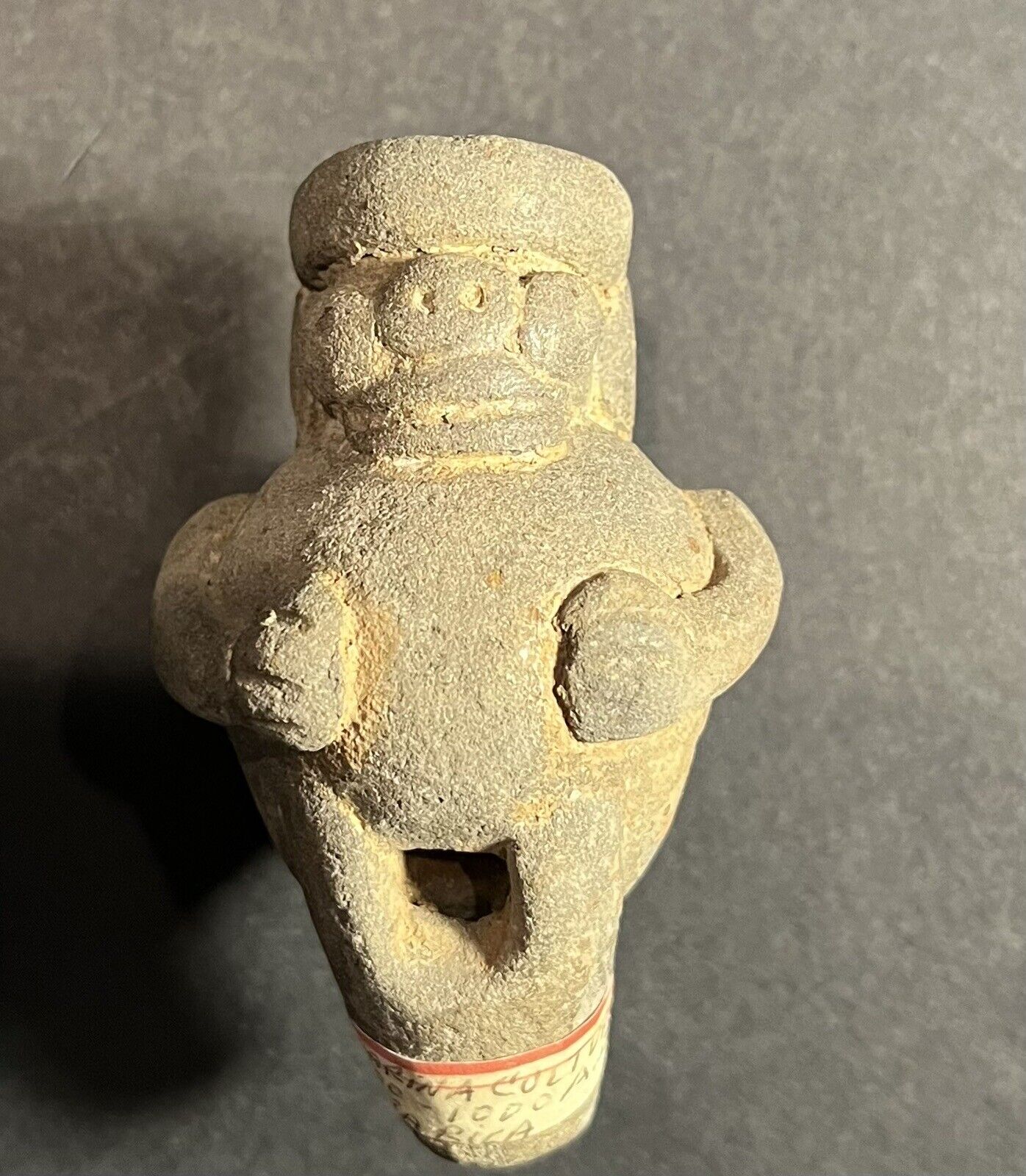 Pre-Columbian Guanacaste Pottery Shamans Whistle Pottery Artifact Solid