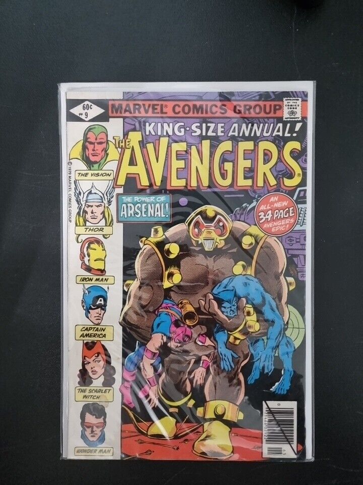 THE AVENGERS Vol.1/No.9 - KING-SIZE ANNUAL - MARVEL COMICS - 1979