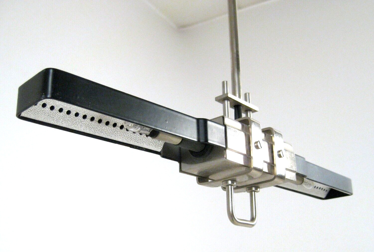 (2) Vtg SERIEN LAMP LIFT Ceiling Lamps /Jean-Marc DaCosta German Medical Modern