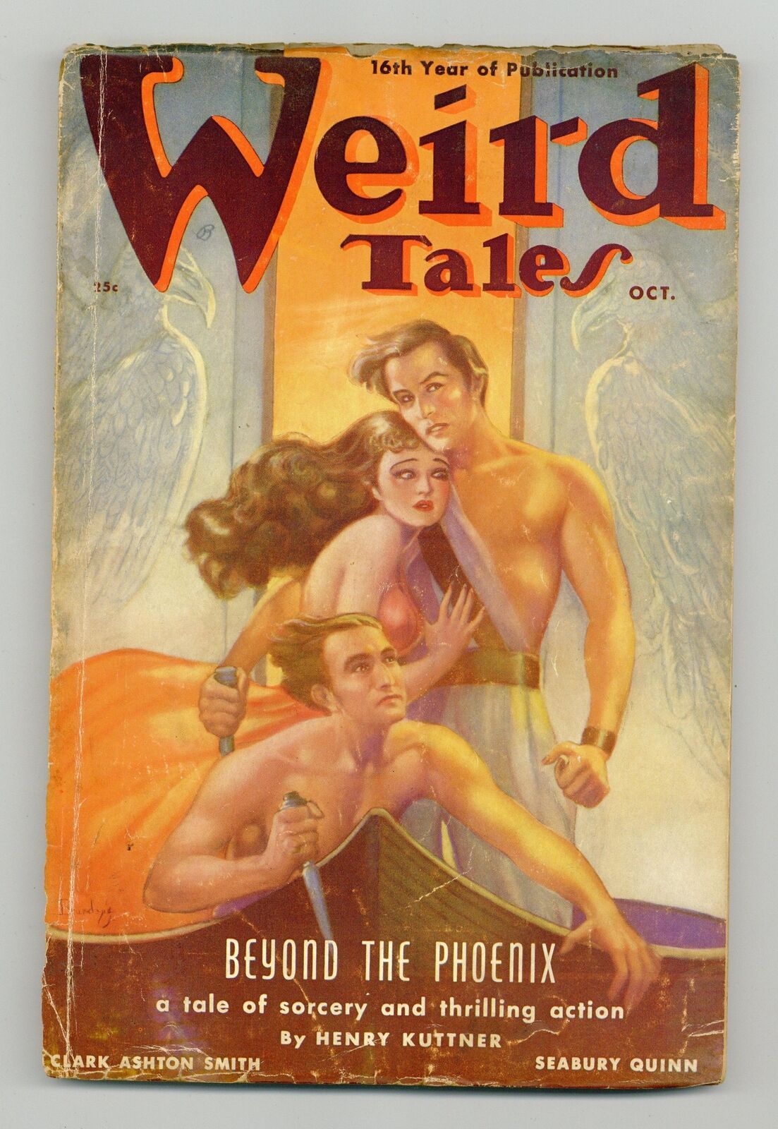 Weird Tales Pulp 1st Series Oct 1938 Vol. 32 #4 FR 1.0