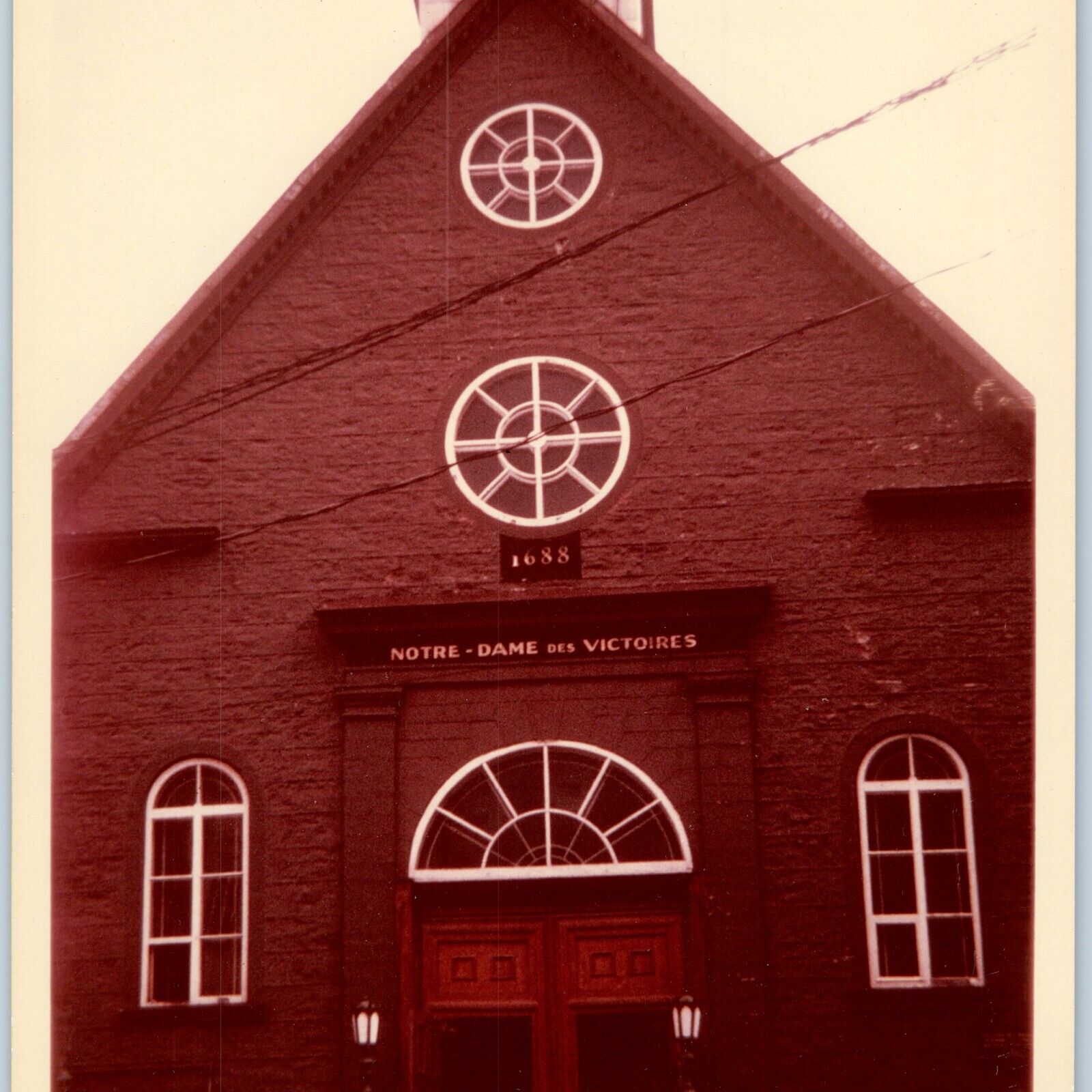 c1960s Quebec City Canada Notre-Dame-des-Victoires Church 7