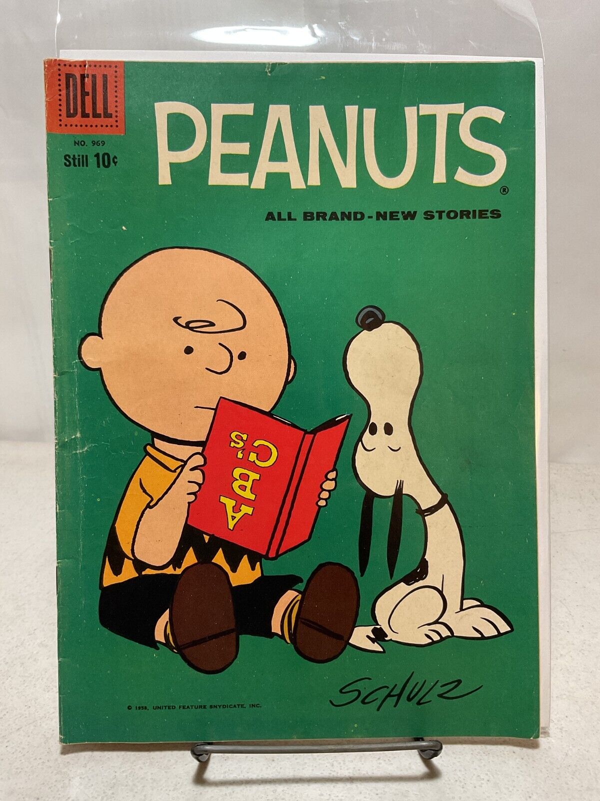 Dell Comics 4 Color #969 Peanuts FN-
