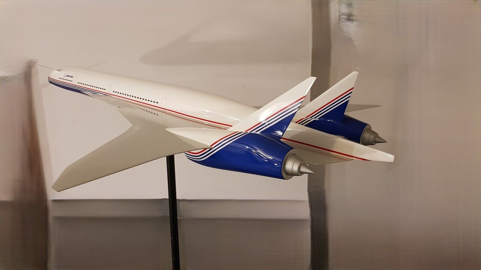 Boeing Sonic Cruiser 1/40th scale Model Airplane- Museum Piece