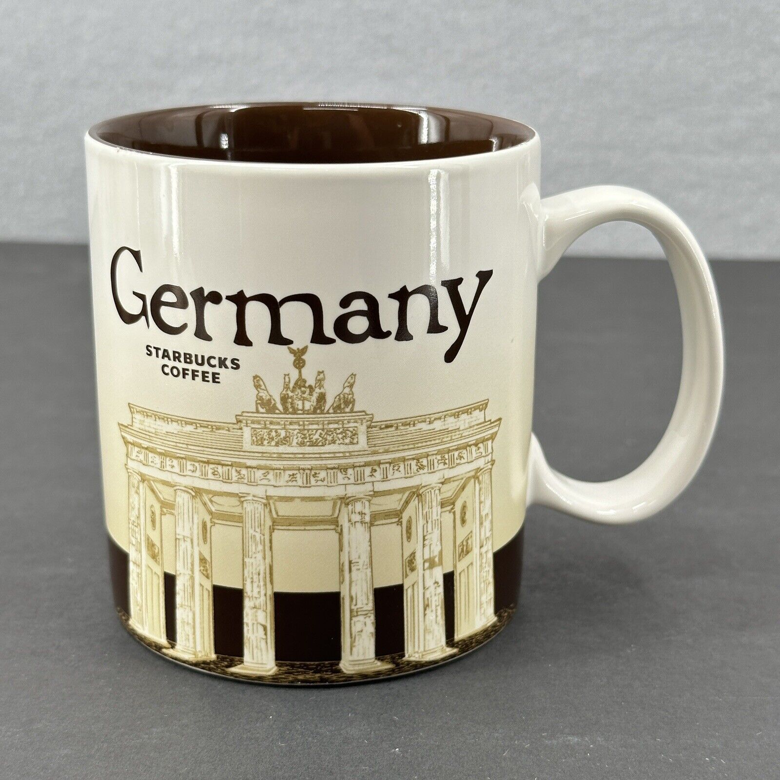 Starbucks Coffee 2017 Global Icon Collection Deutschland Germany 16 oz Mug Cup