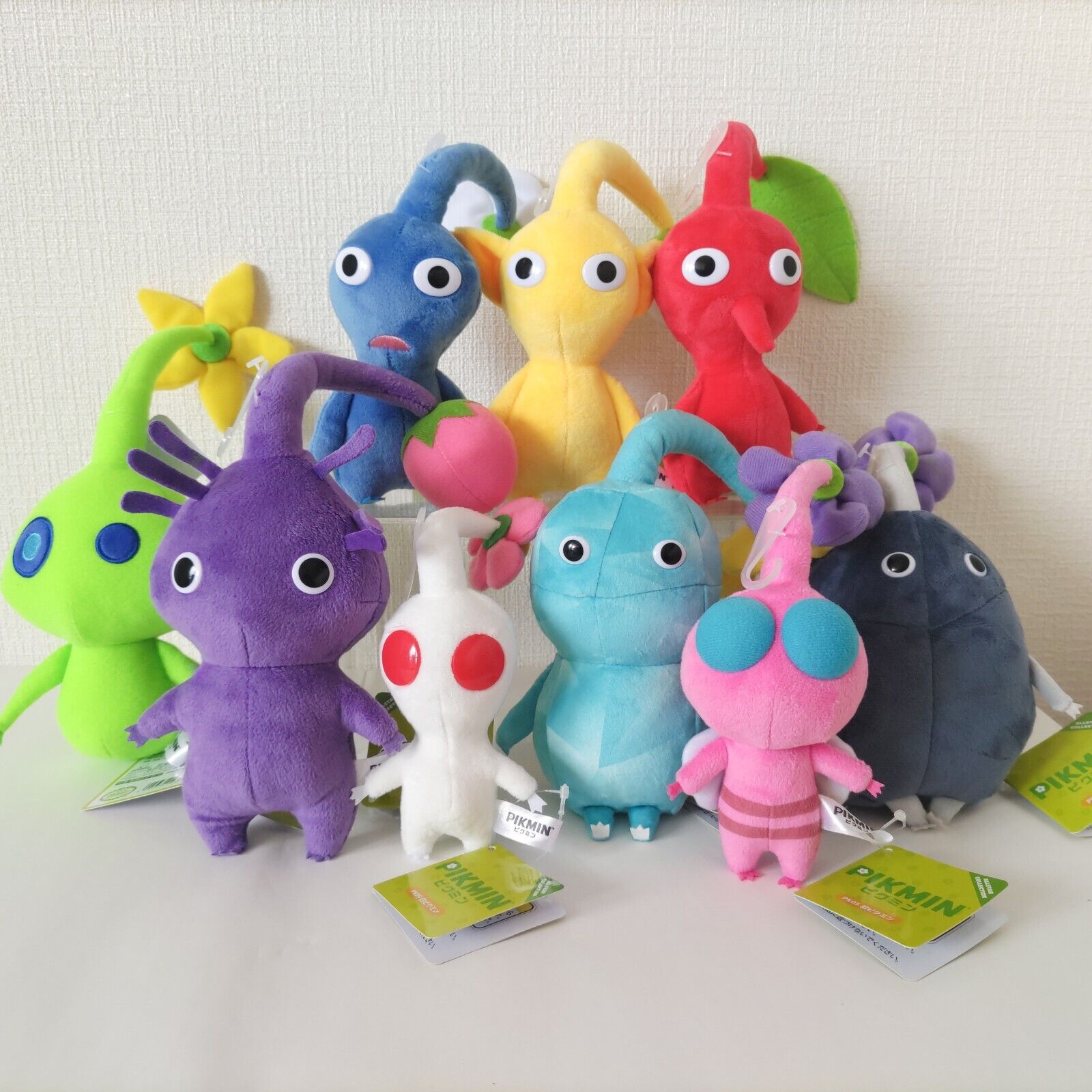 Pikmin All Star Collection Set of 9 Plush Toy Stuffed Doll Nintendo Limited JPN
