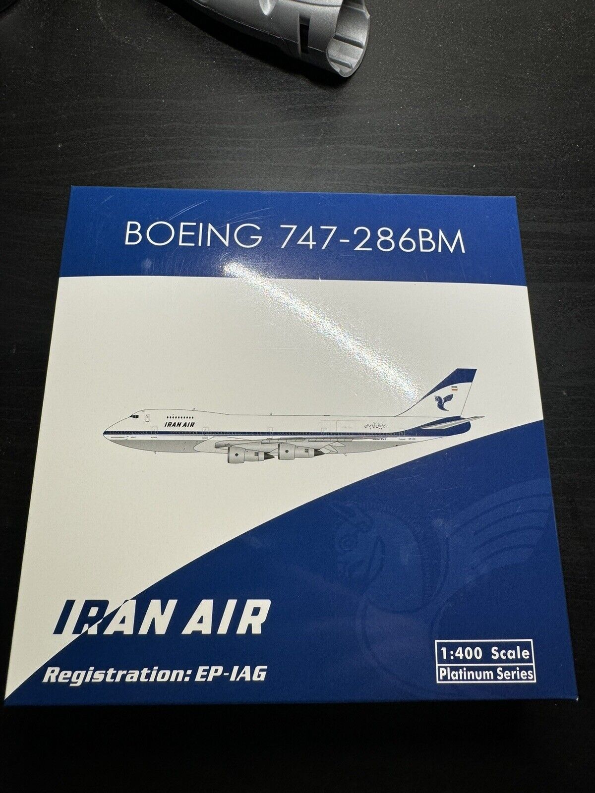 Phoenix 11820 Iran Air Boeing 747-200 EP-IAG Diecast 1/400 Jet Model Airplane