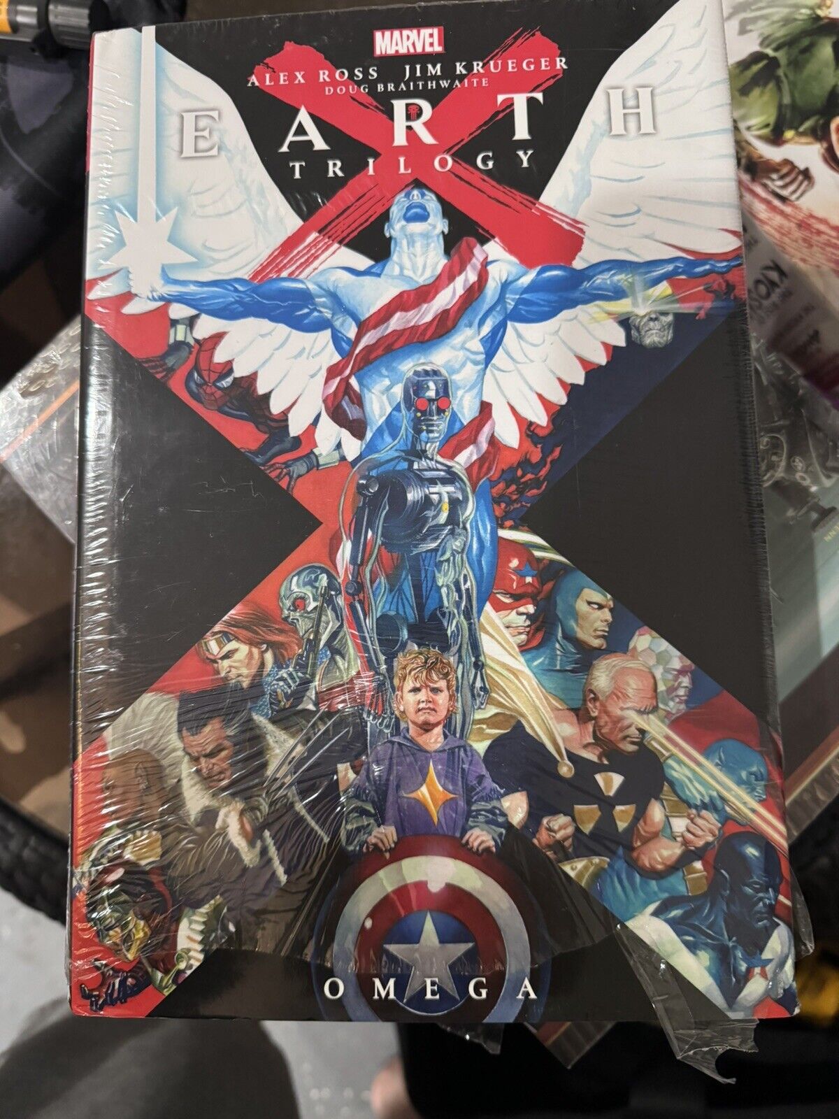 Earth X Trilogy Omega Omnibus By Alex Ross Jim Krueger Marvel Comics Hardcover
