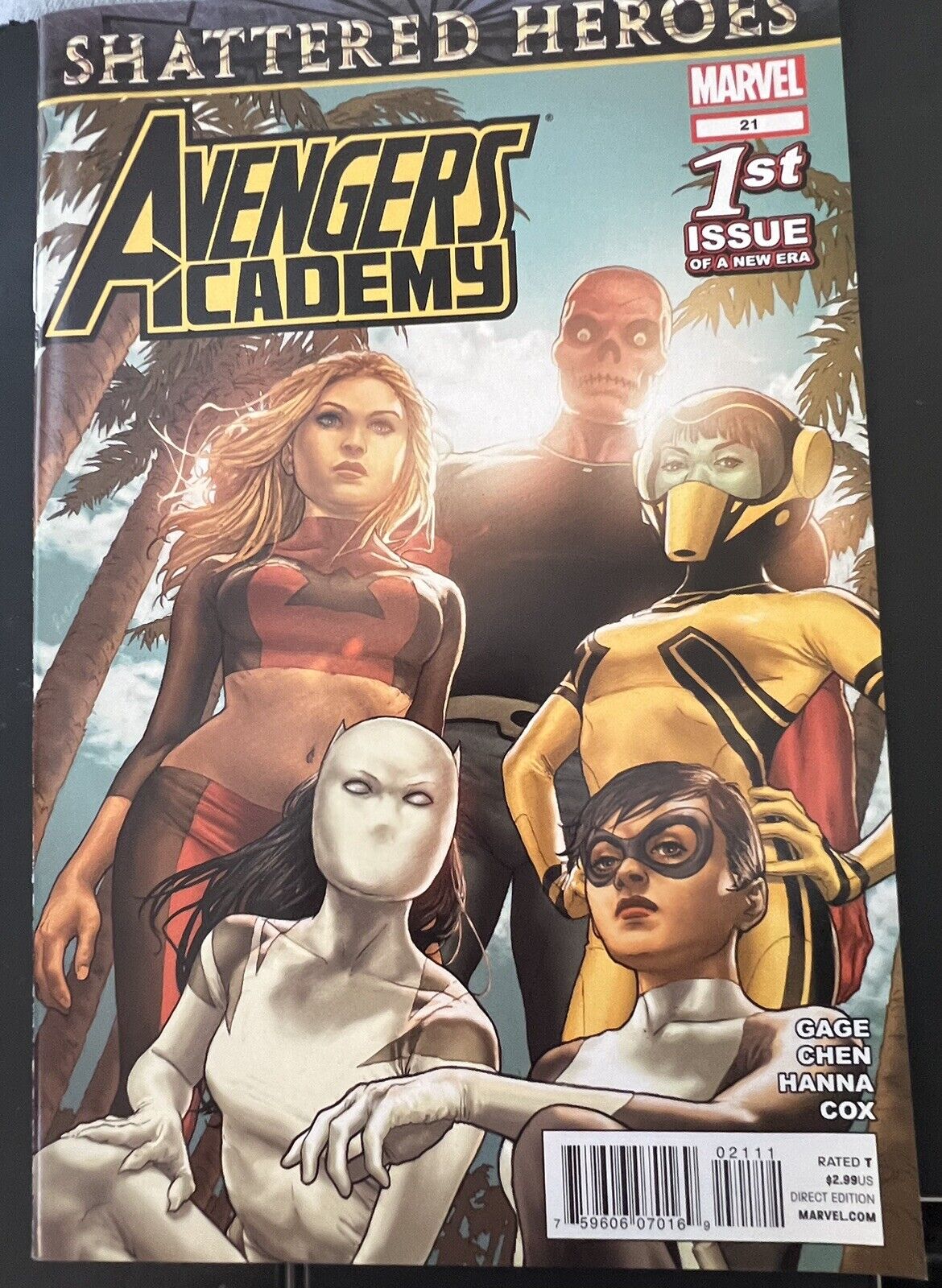 Comic Books Avengers Academy #21 Shattered Heroes