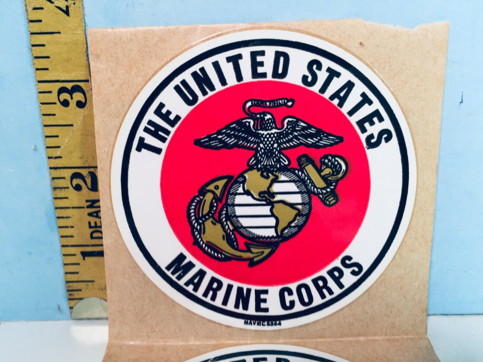 Vintage The United States Marine Corp Sticker