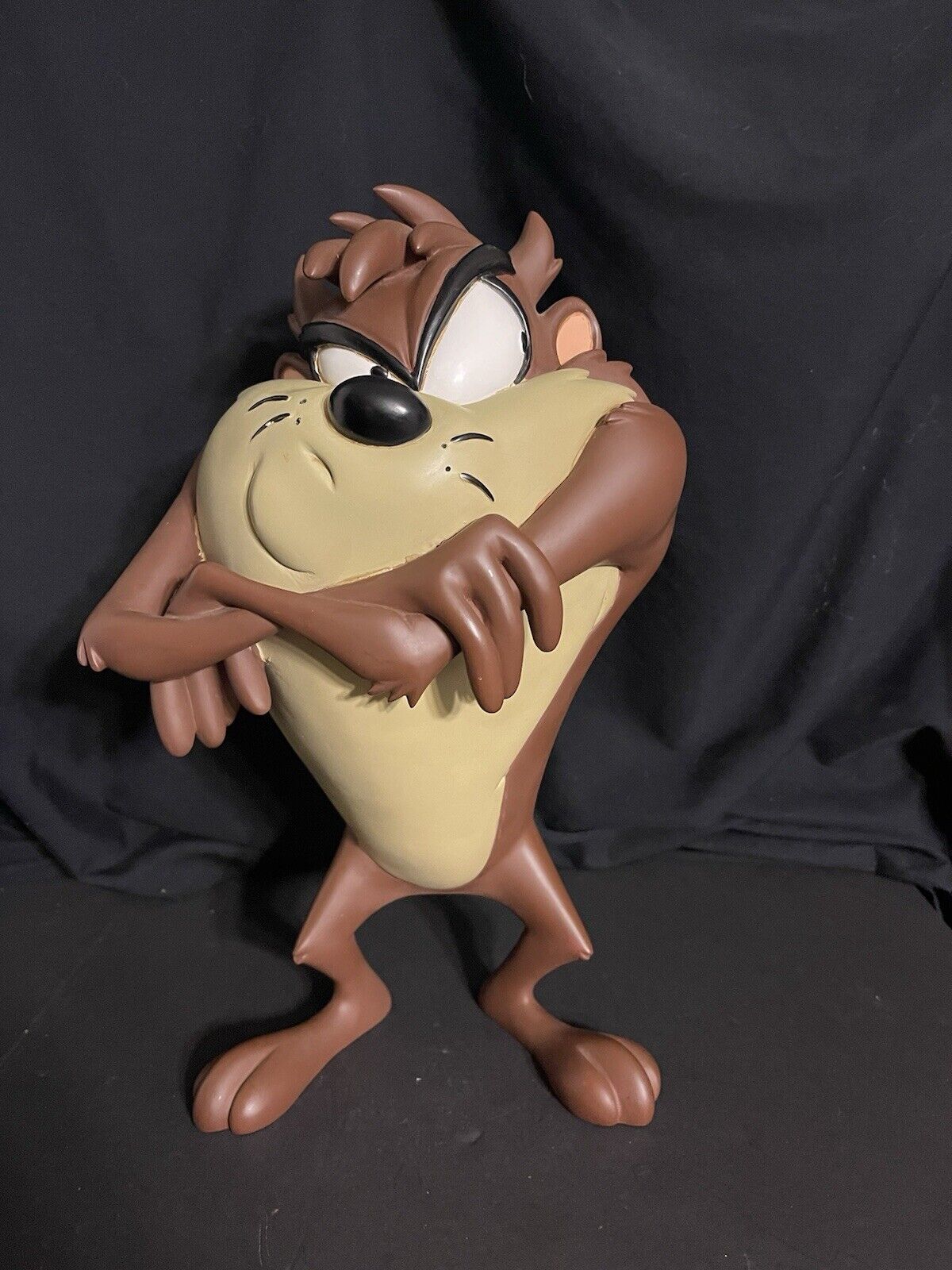 Warner Brothers Looney Tunes Tasmanian Devil Statue Figurine 15'' Taz Rare 2000