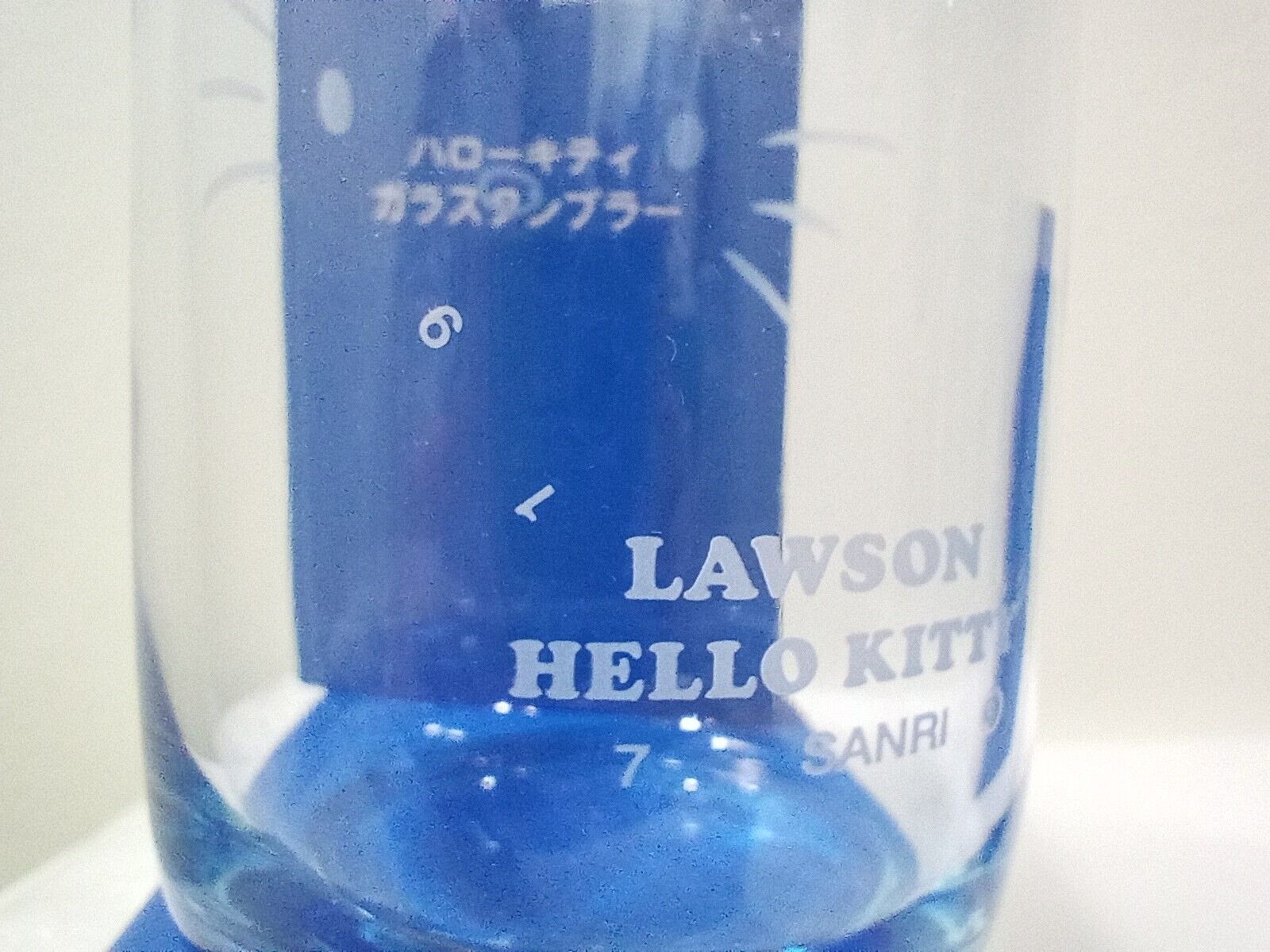 Rare ERROR &Limited Edition Sanrio Characters Fair LAWSON 40th Anniversary Glass