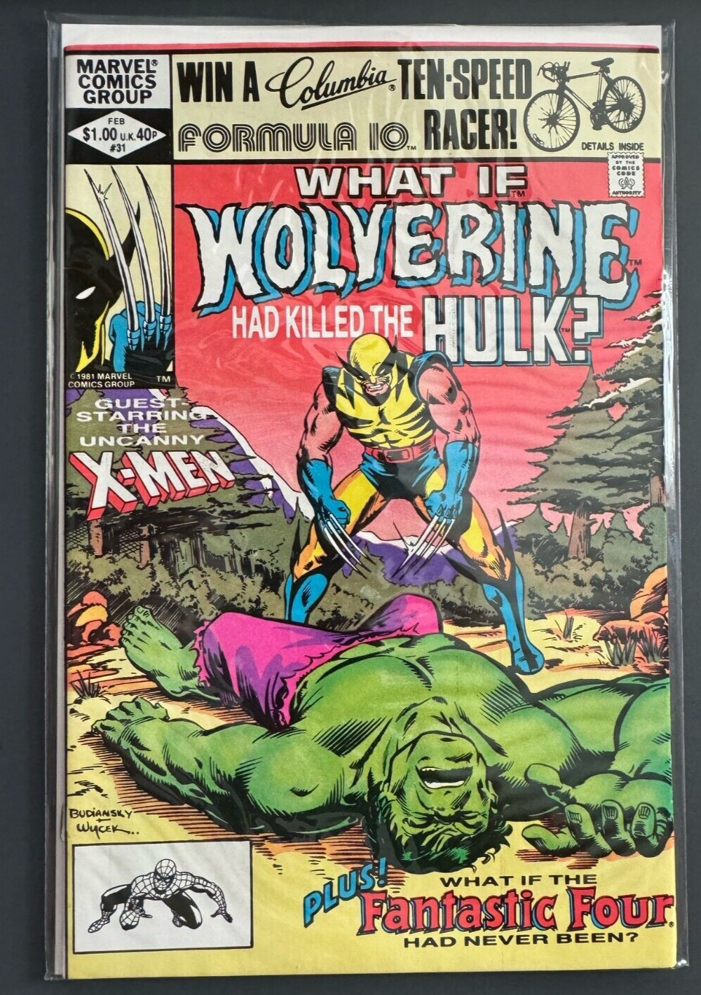 What If Wolverine Had Killed The Hulk? #31 - 1982 - Not a Reprint