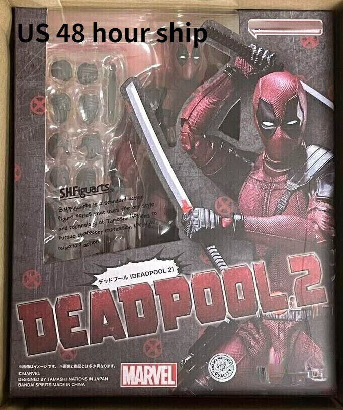 Movies Toy Stock New S.H. Figuarts Deadpool 2 Marvel SHF SH Action Figure KO Ver