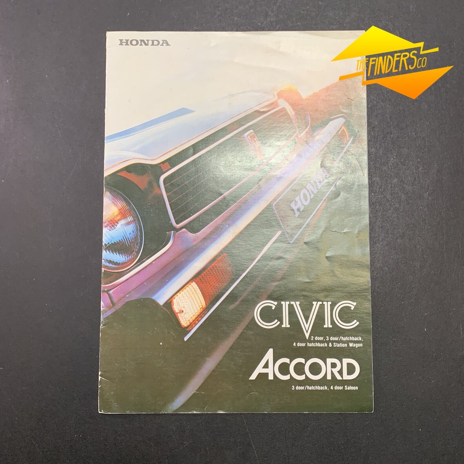 1978 HONDA CIVIC & ACCORD ORIGINAL AUSTRALIAN SALES BROCHURE JAPAN JDM 