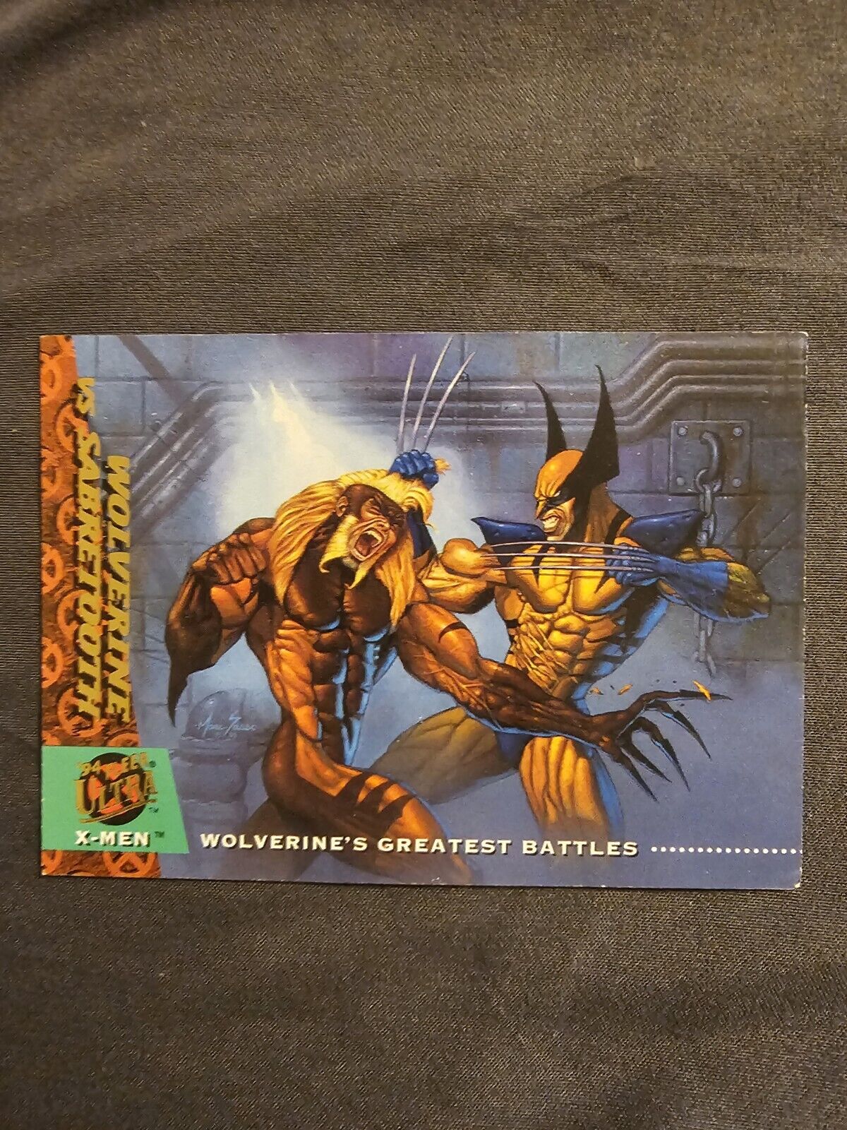 Wolverine Vs Sabertooth 1994 Fleer Ultra Marvel X-Men  