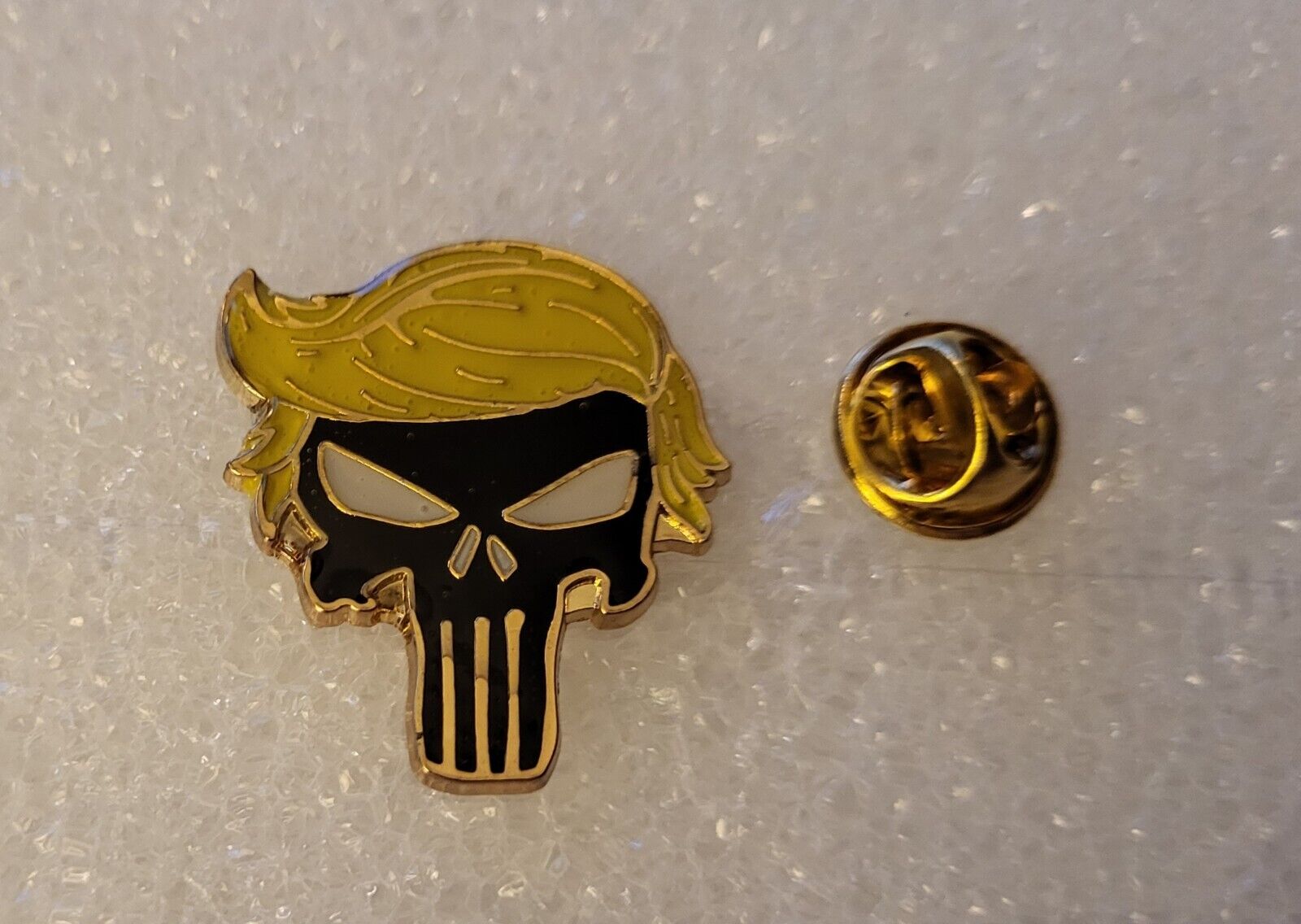 Trump Punisher lapel pin 