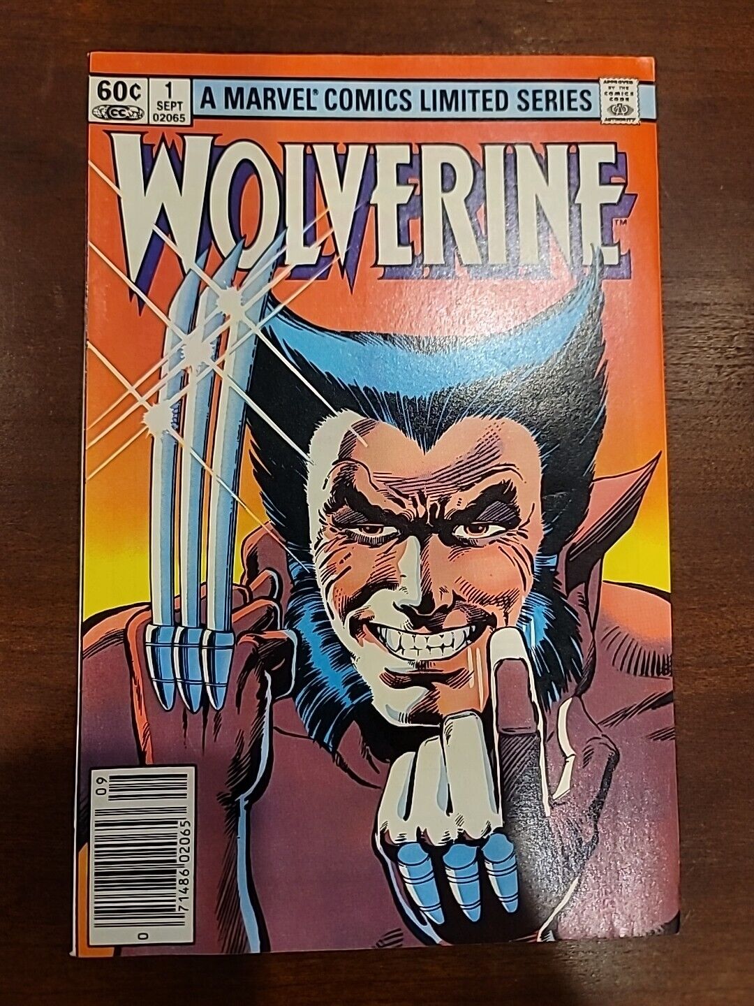 Wolverine Limited Series 1-4 Complete Set Marvel Comics - Individually Bagged