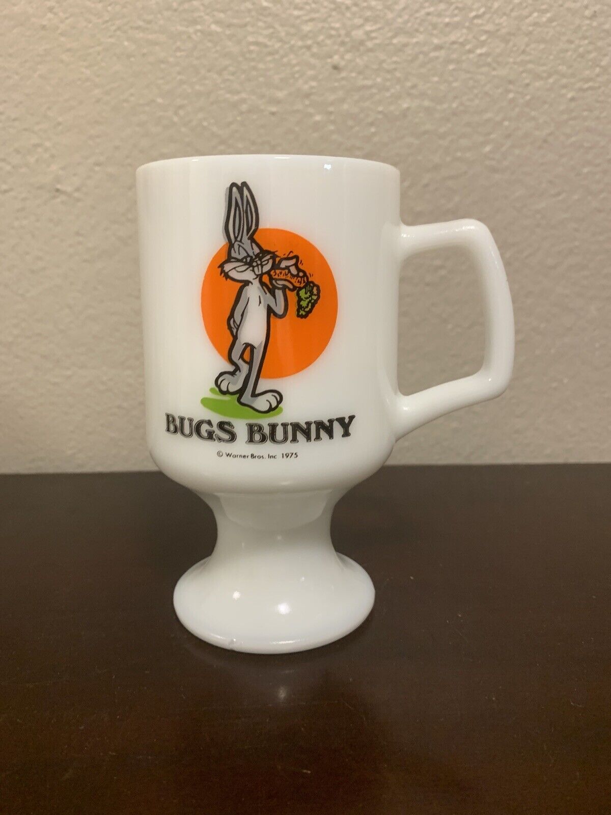 Vintage 1975 Bugs Bunny Warner Bro. Coffee Cup Mug marriotts great america