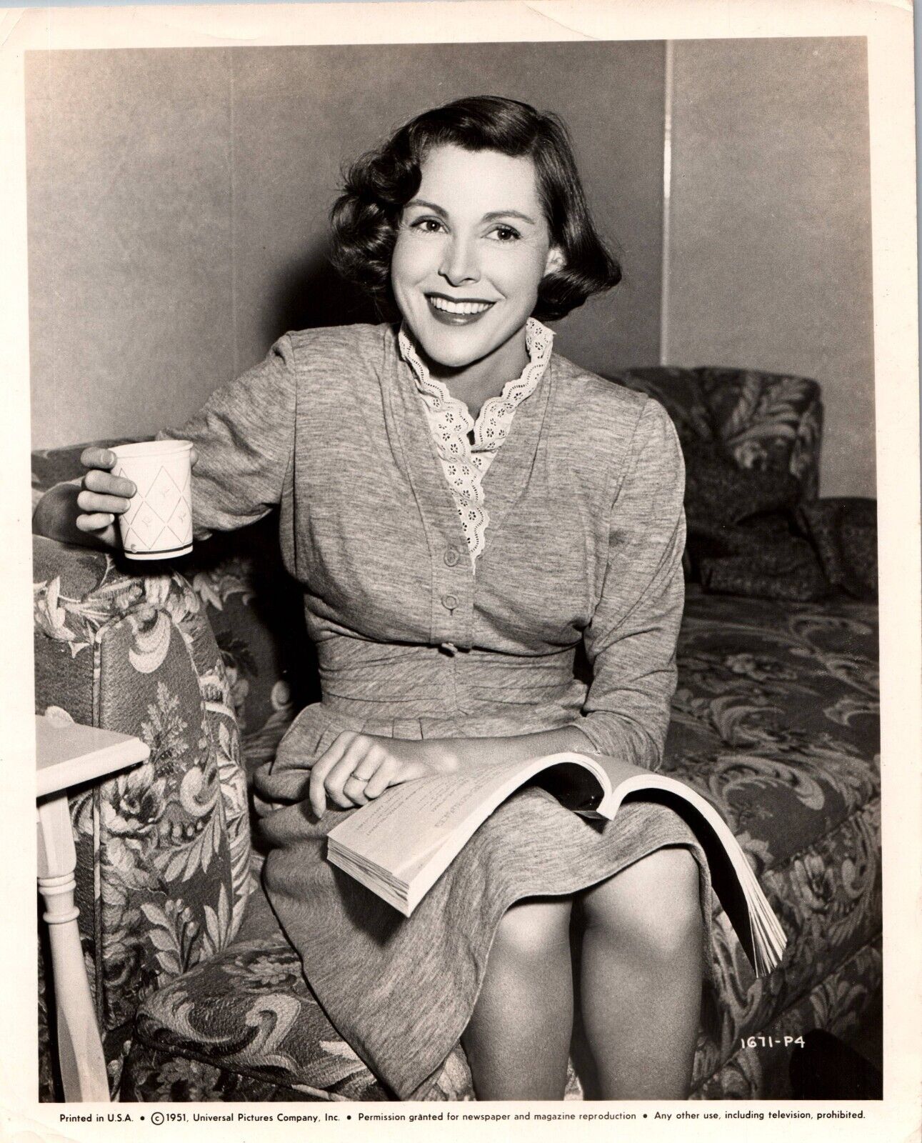 Frances Dee in Reunion in Reno (1951) ❤ Original Vintage Stunning Photo K 350