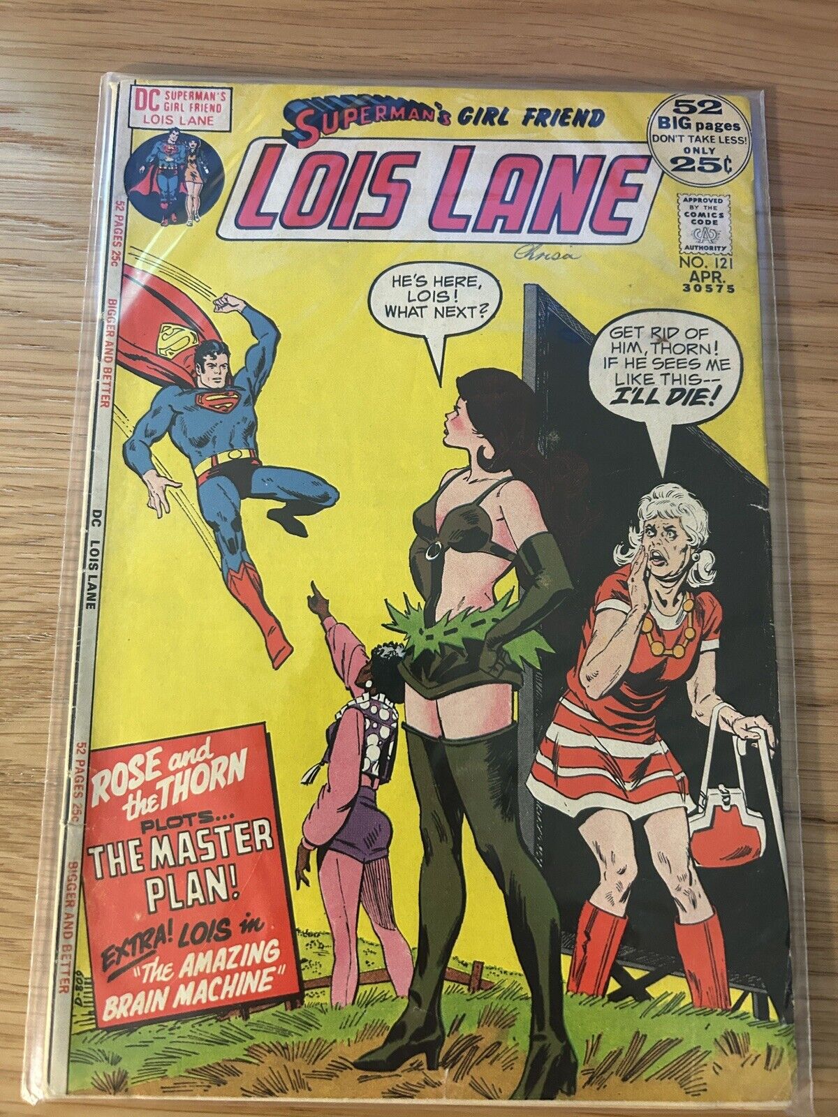 Superman\'s Girl Friend Lois Lane #121 (1972)