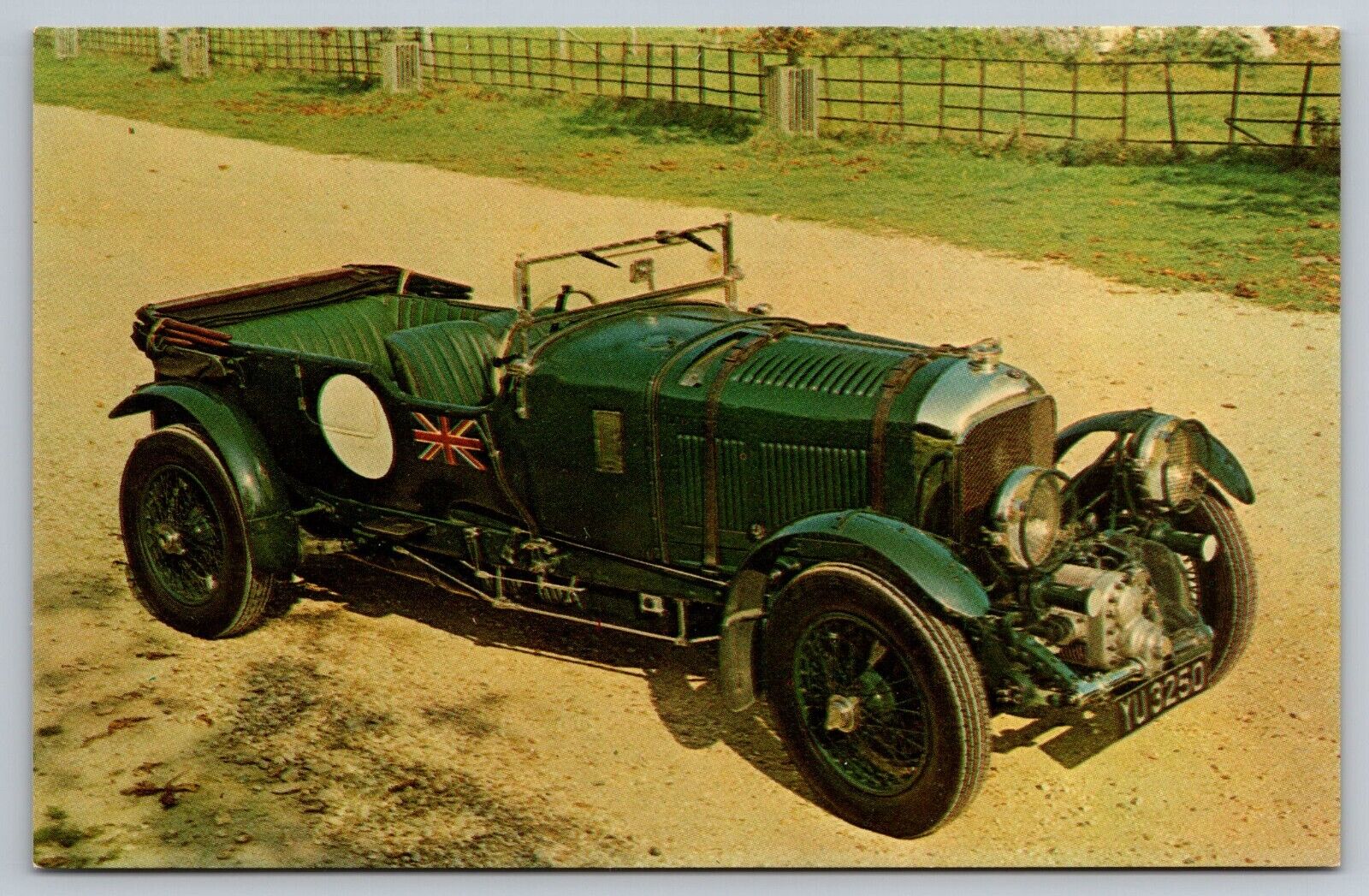 Postcard D 18, 1928 4.5 liter supercharged Bentley
