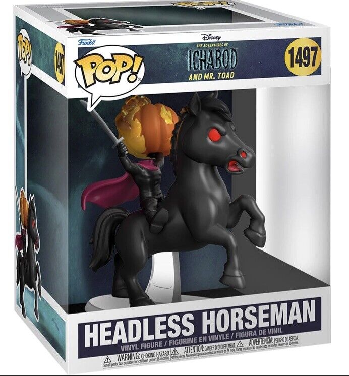 The Adventures of Ichabod and Mr. Toad Headless Horseman Funko Pop *Preorder*
