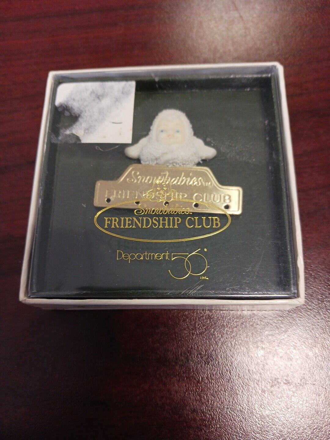 Department 56 Snowbabies Friendship Club Charm Pin