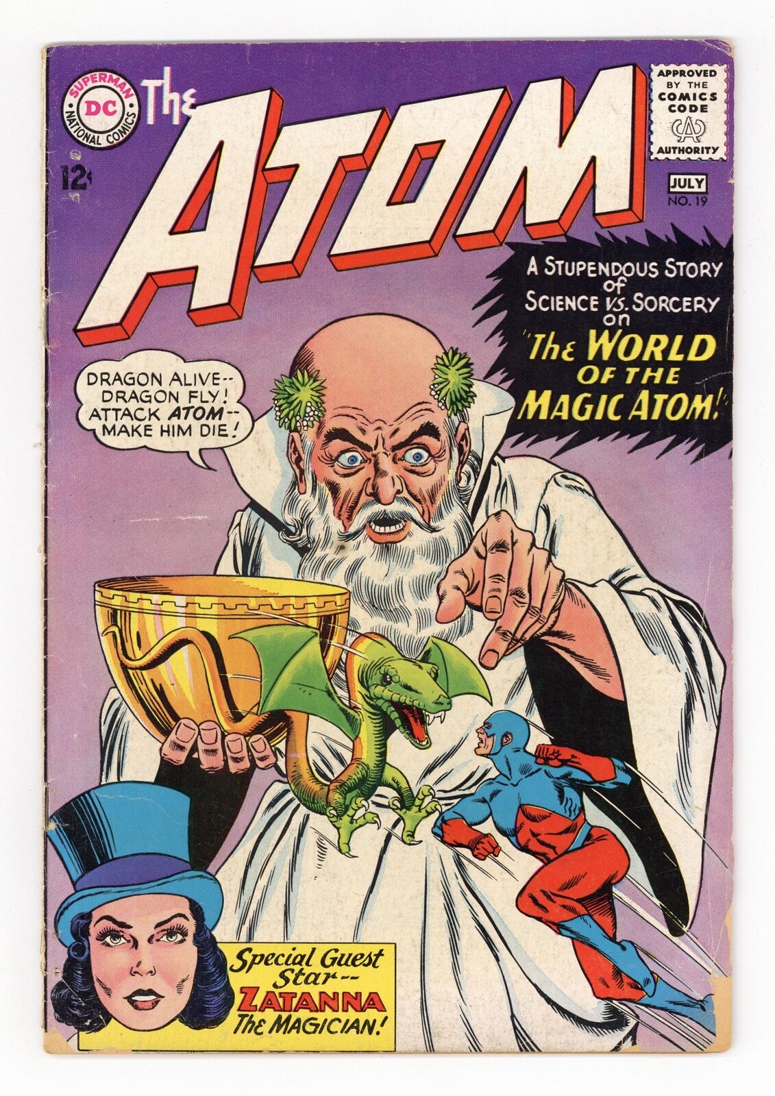 Atom #19 GD/VG 3.0 1965