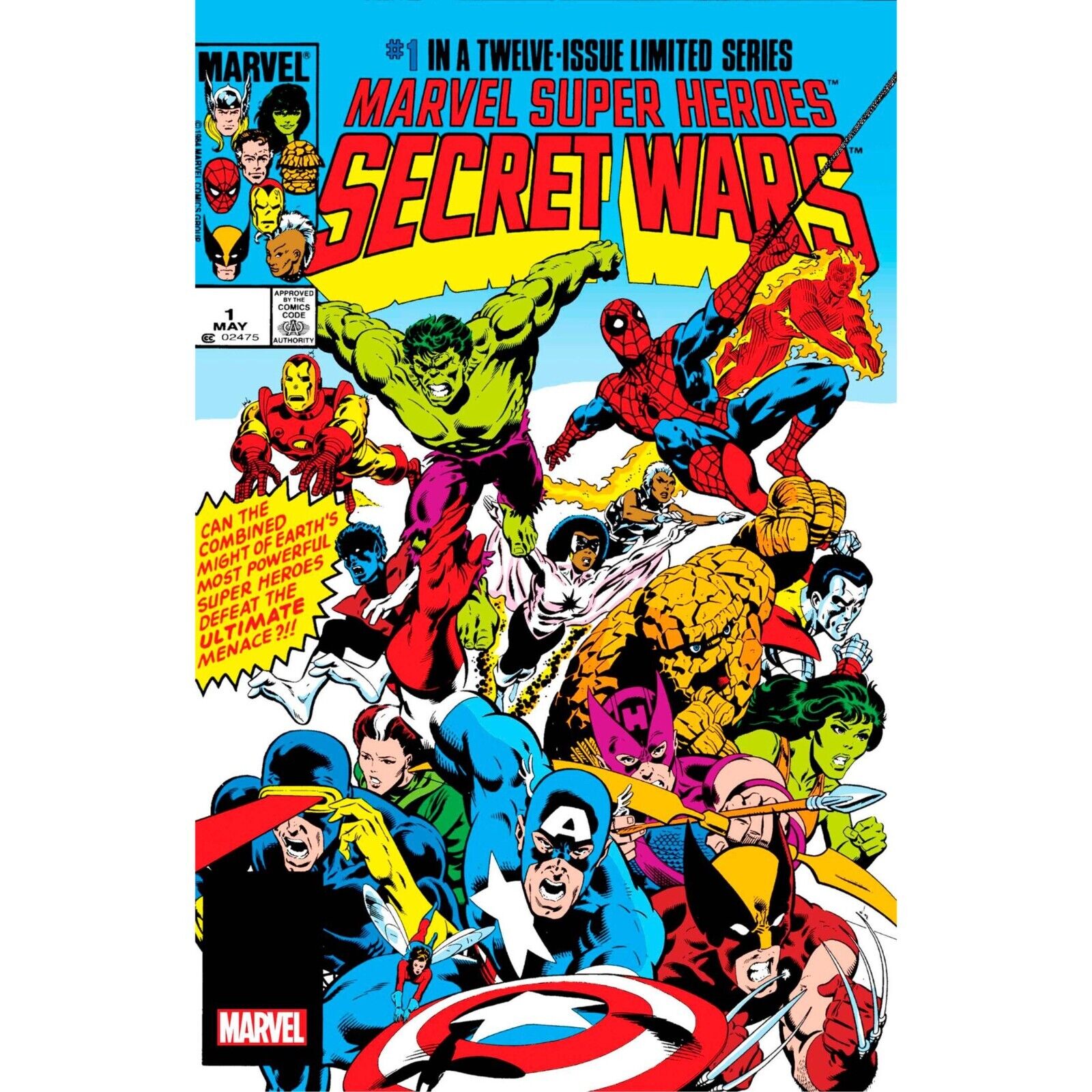 MSH Secret Wars (1984) 1 2 3 4 5 6 Facsimile & Foil | Marvel | COVER SELECT