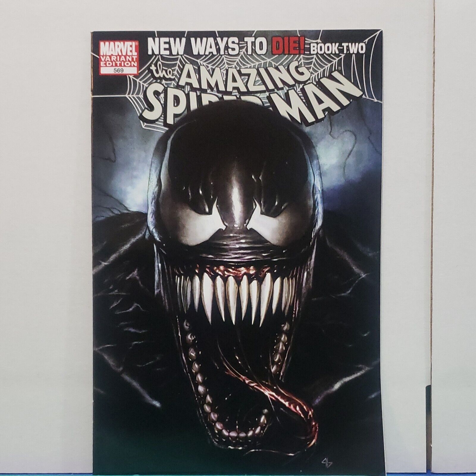 The Amazing Spider-Man #569 VF/NM Marvel Comics 2008 cover art by Adi Granov