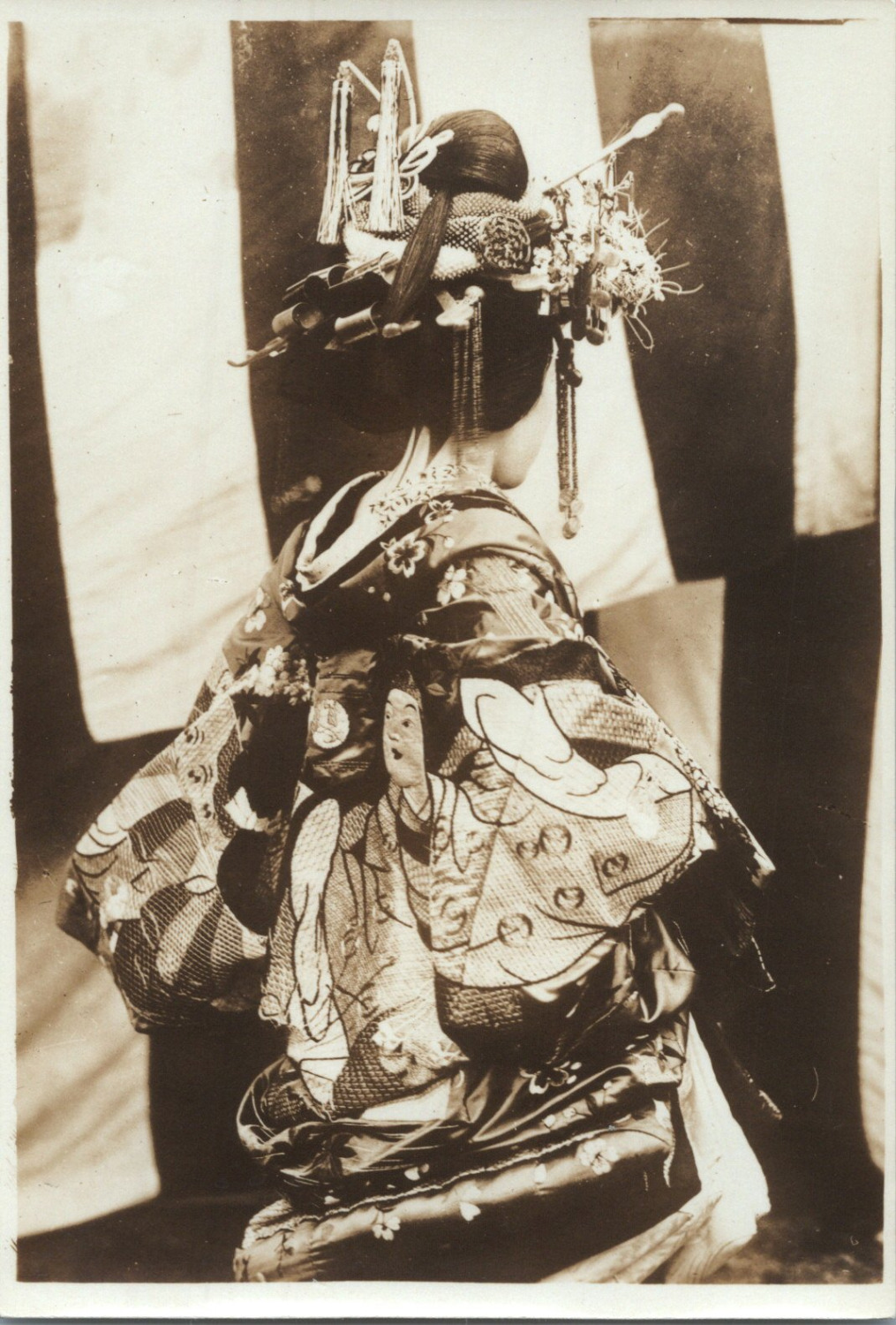 Japan, Geisha in Costume, Vintage Print, ca.1900 Vintage Print d'