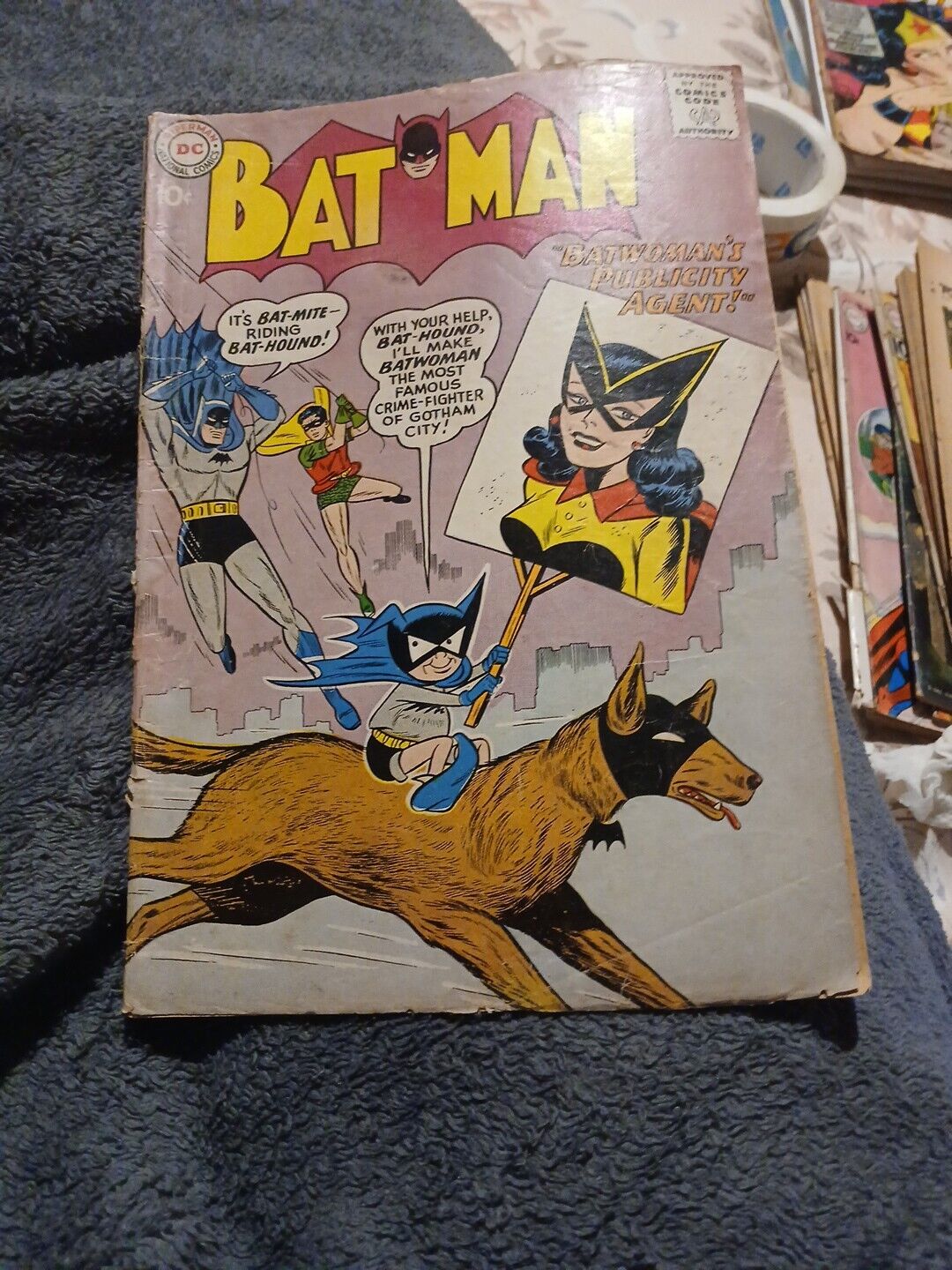 Batman #133 1st Bat-Mite In Batman Title, 1st App of Kite-Man  1960 Batwoman