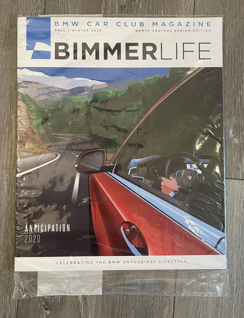 Bimmer Life BMW  Car Club Magazine Fall/Winter 2020 New In Sealed Plastic
