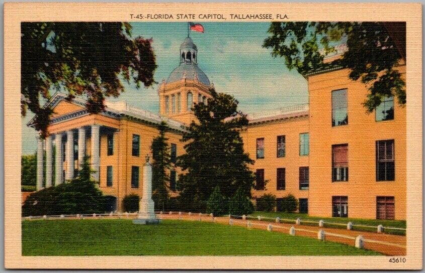 1940s Tallahassee, Florida Postcard \