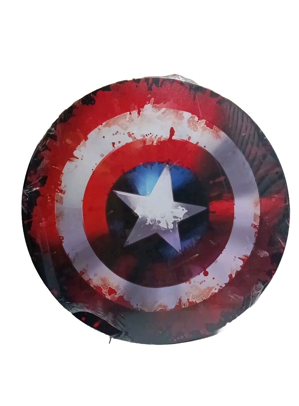 24 Inch Captain America Shield Metal Prop Wall Art
