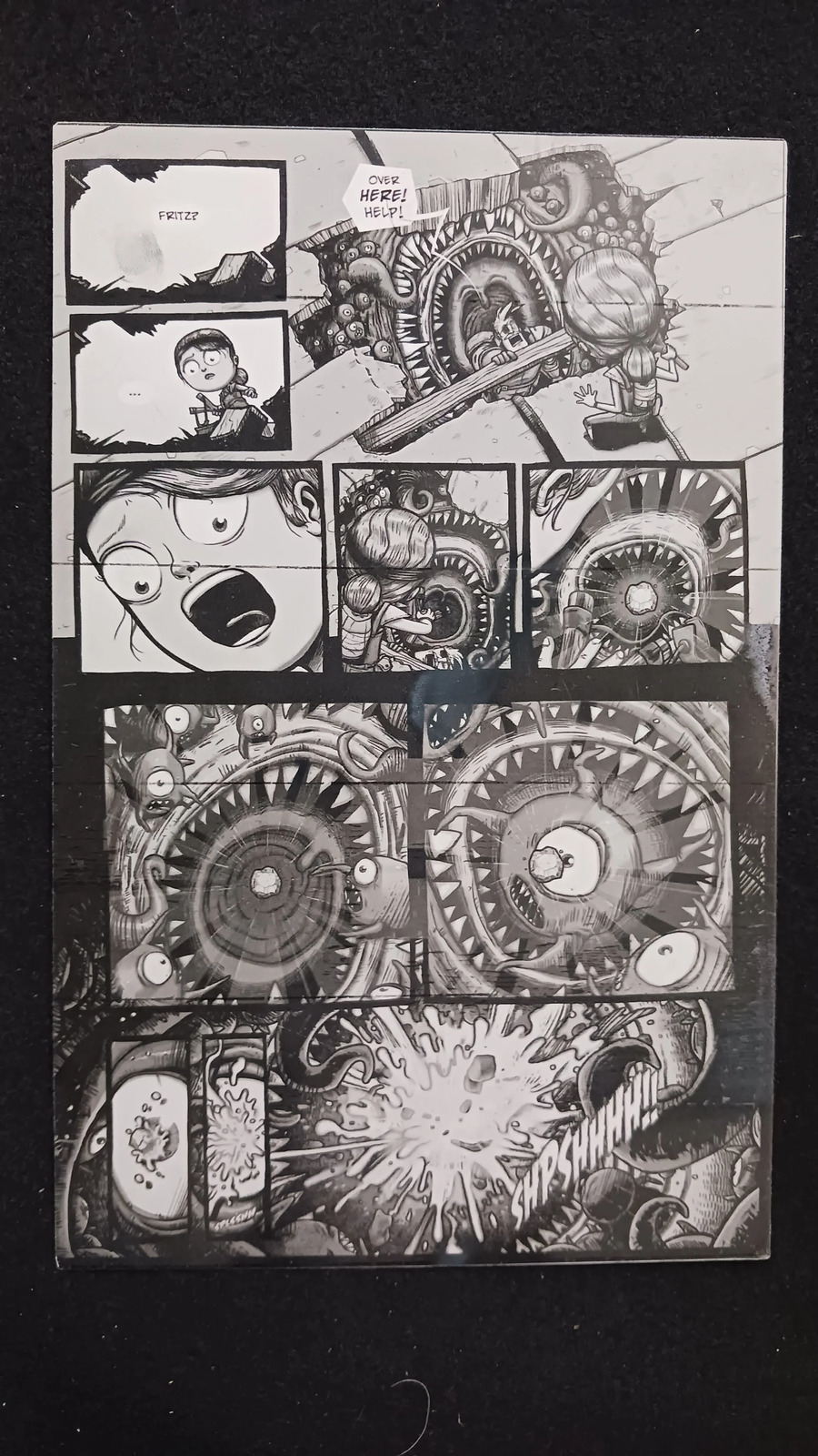 Once Our Land Trade Paperback - Page 58 - PRESSWORKS - Comic Art - Printer Plate