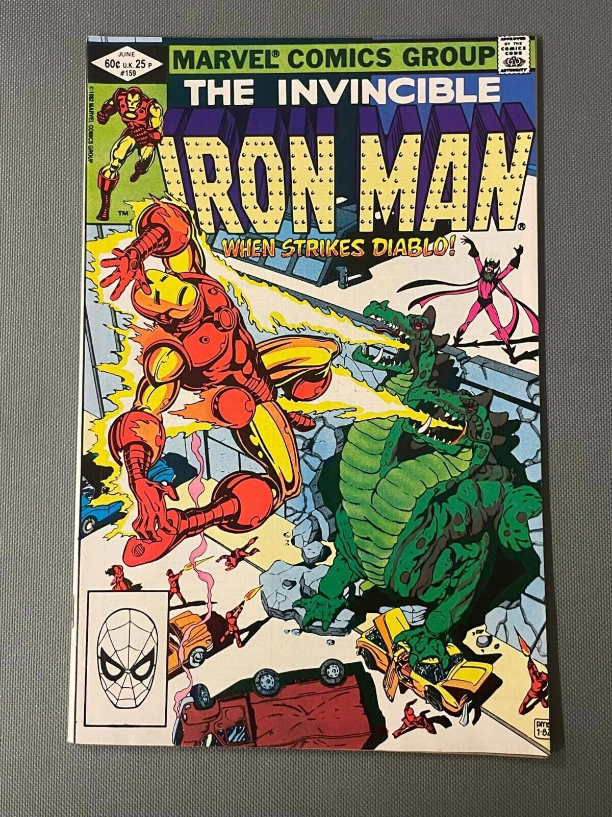 Iron Man #159 (RAW 9.8 MARVEL 1982) Roger Mckenzie. Don Warfield