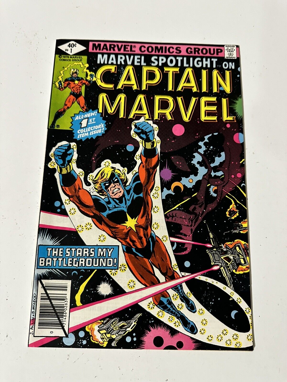 Marvel Spotlight On Captain Marvel #1 Number  Marvel Comics 1979