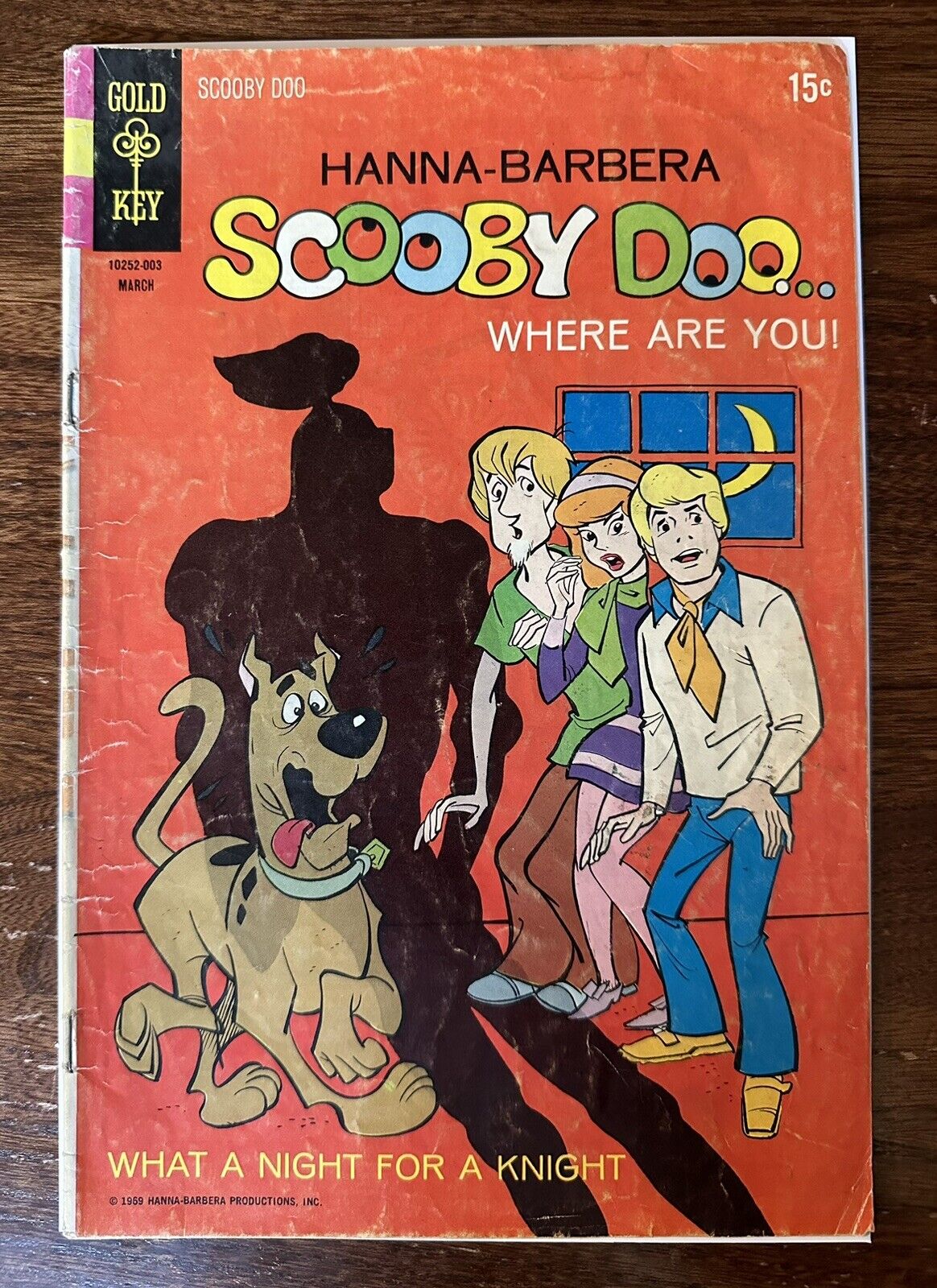 Scooby Doo #1 (1970) Gold Key 1st Appearance Hanna-Barbera Bronze Age Comic