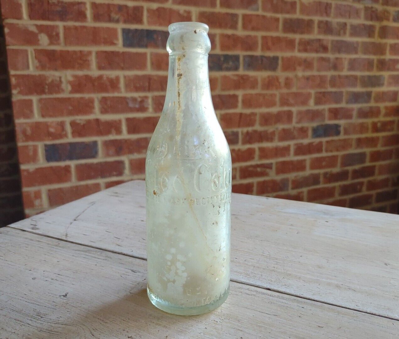 RARE Vintage DRINK GLEE-COLA Glee Cola BIRMINGHAM Alabama AL SODA BOTTLE